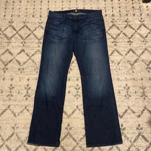 7 For All Mankind bootcut jeans size 36 x 33